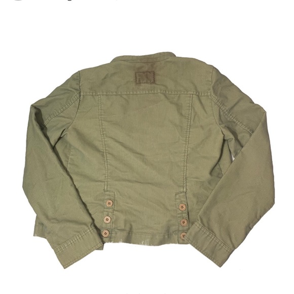 Calvin Klein Sage Pistachio Green Corduroy Jacket - Picture 3 of 4